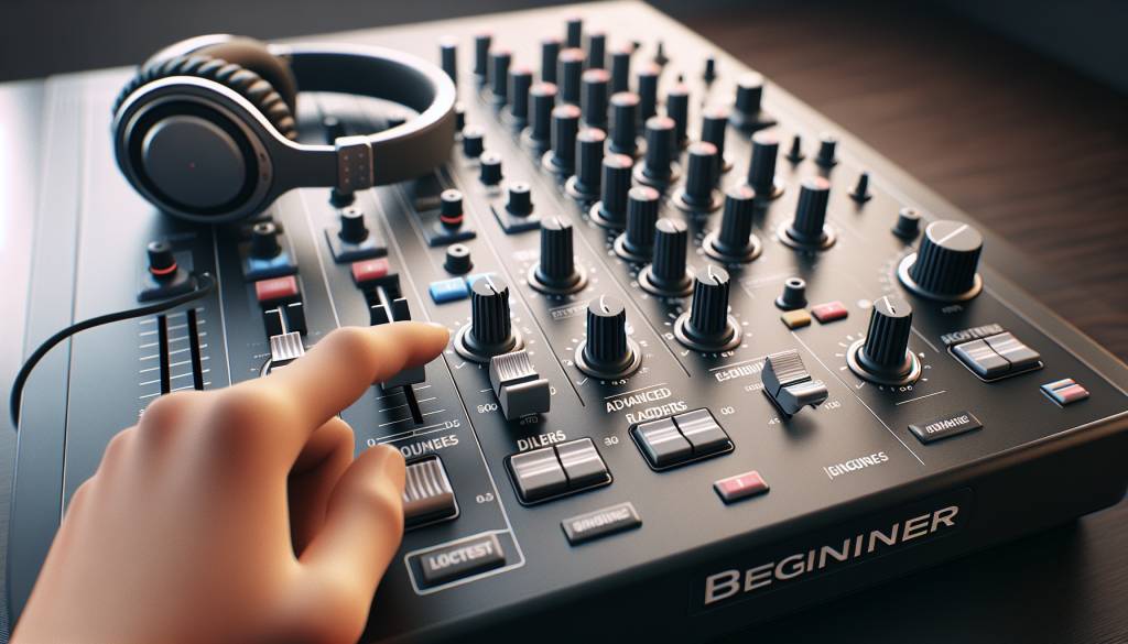 Choisir une table de mixage pour débutants : fonctionnalités essentielles et options avancées